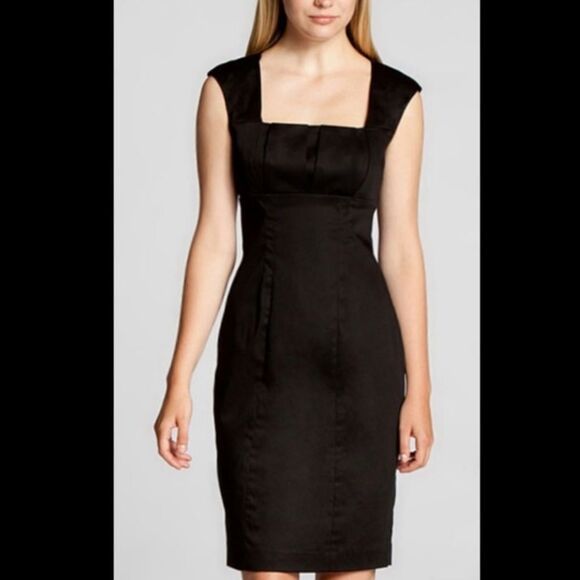 ✨ Calvin Klein Grey Form Fitting Dress✨ - Picture 1 of 4
